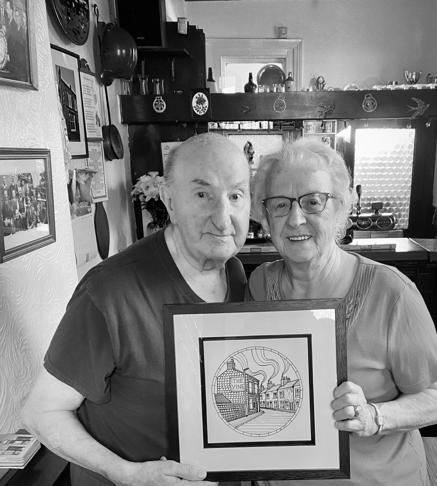 The Vine – Hand Drawn Stoke Street Print